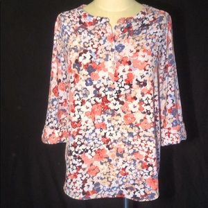 Floral Button Down Top (14–18)